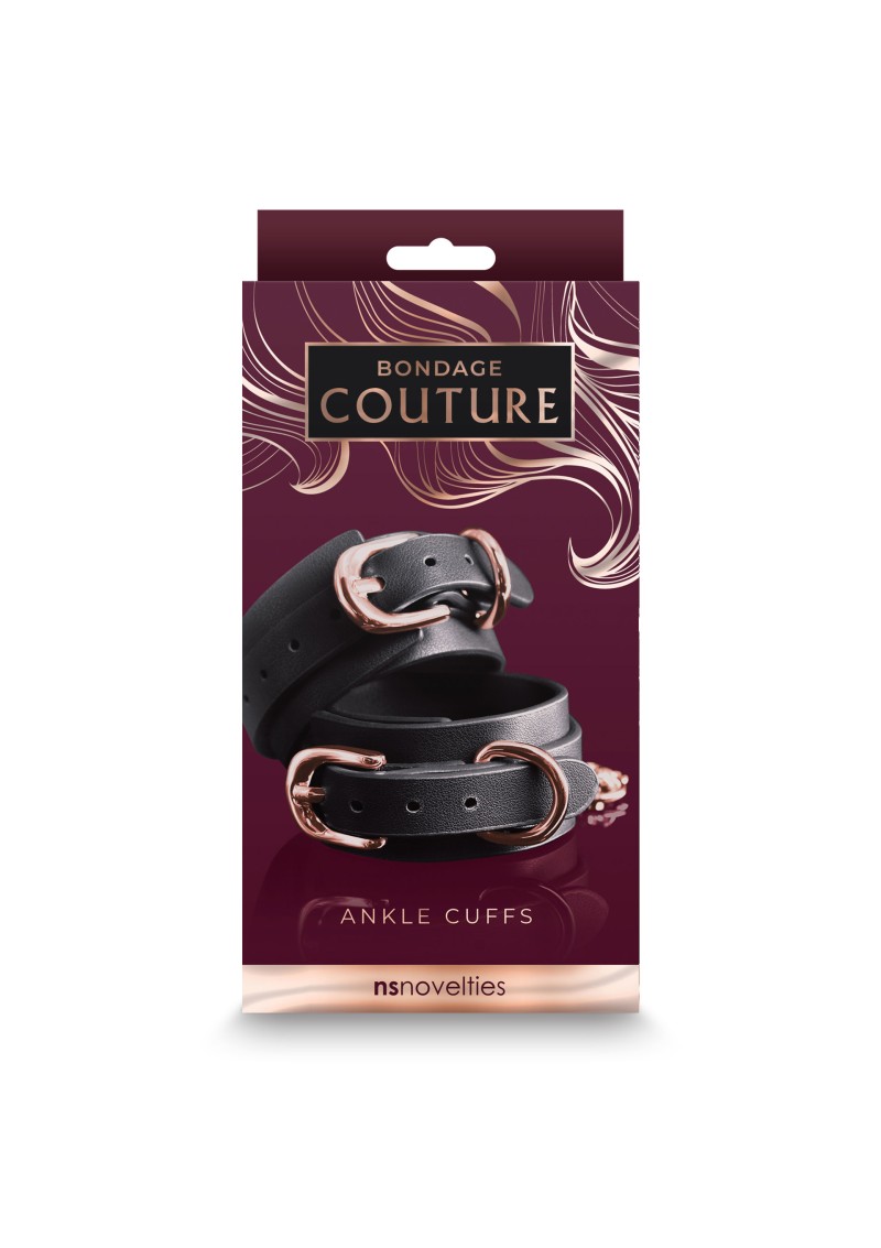 фото Поножі Bondage Couture Ankle Cuffs