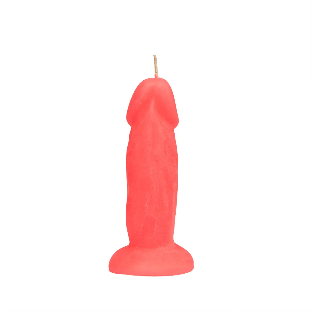 фото Свічка LOVE FLAME - Little Guy Red Fluor