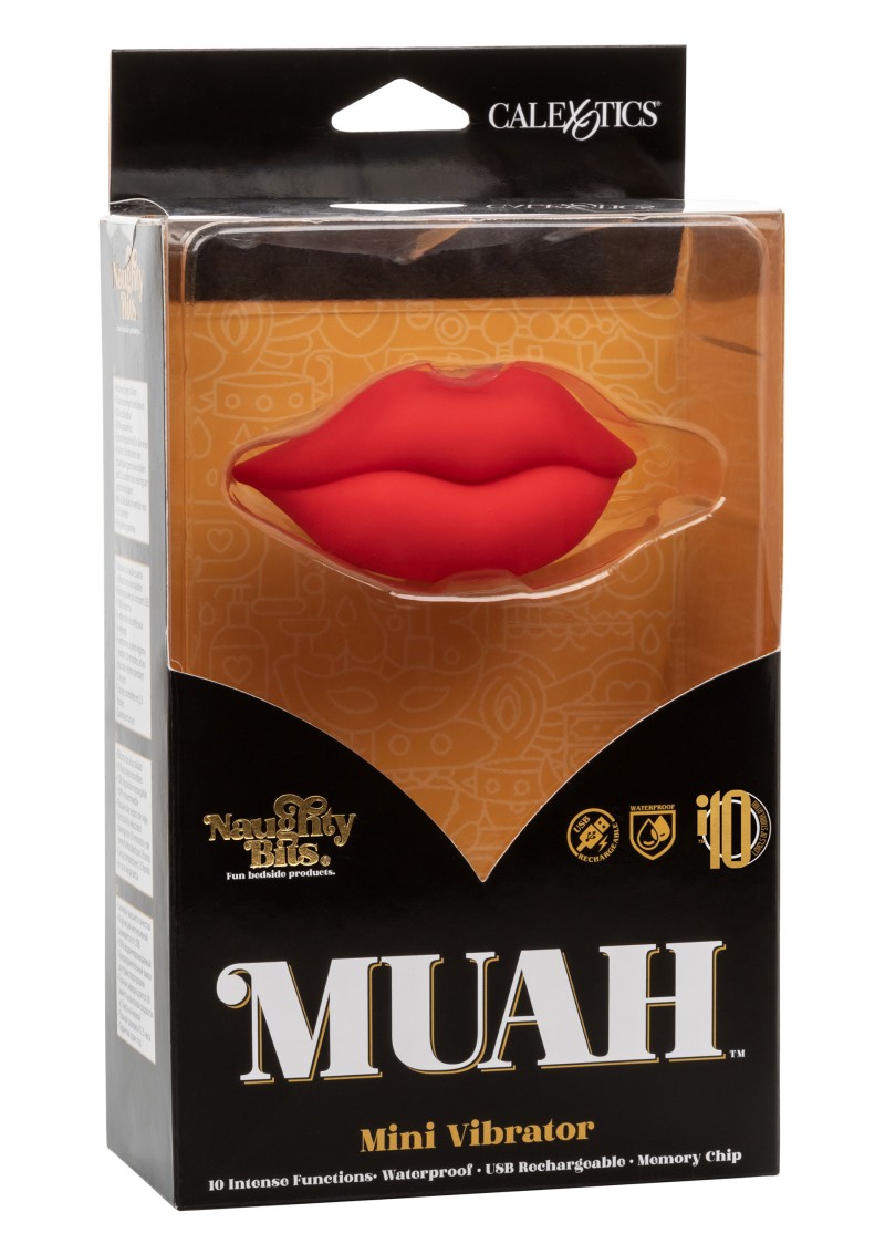 фото Мини вибратор губки Muah Mini Vibrator Red