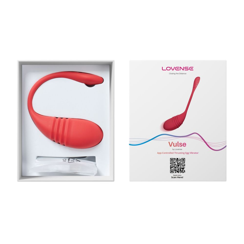 фото Смарт-віброяйце Lovense Vulse (Thrusting Egg Vibrator)