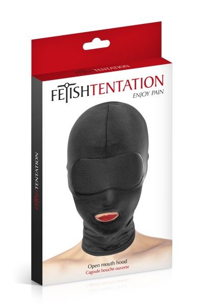 фото Капюшон із відкритим ротом Fetish Tentation Open Mouth Hood
