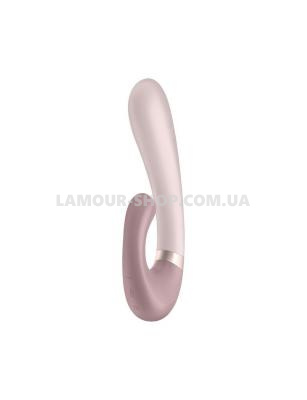 Смарт вібратор кролик із підігрівом Satisfyer Heat Wave Mauve Смарт вібратор кролик із підігрівом Satisfyer Heat Wave Mauve