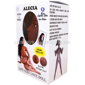 Лялька " ALECIA 3D " з вставкою з кібершкіри і вібростимуляцією