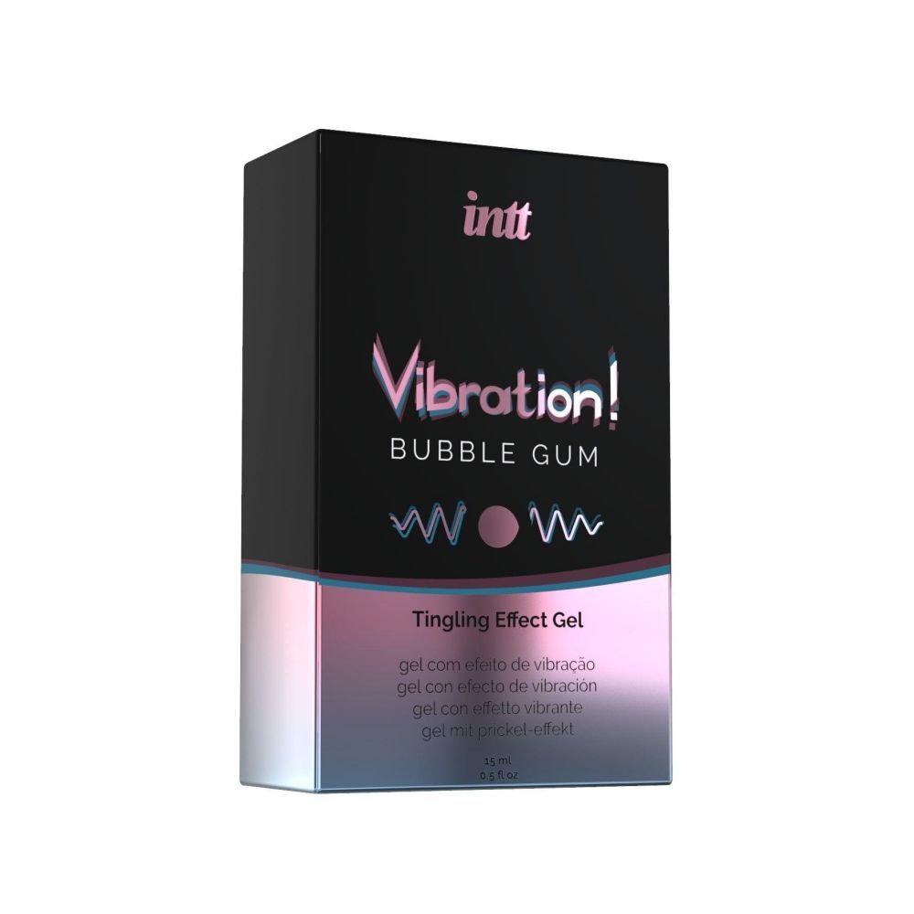 фото Рідкий вібратор Intt Vibration Bubble Gum (15 мл)