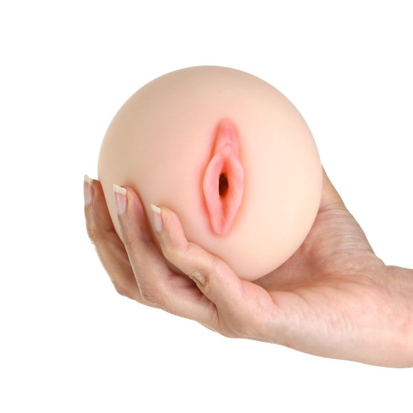 Мастурбатор-груди Cutie Pies Hannah's Handful - Pussy & Boob, глибина 9,9 см,