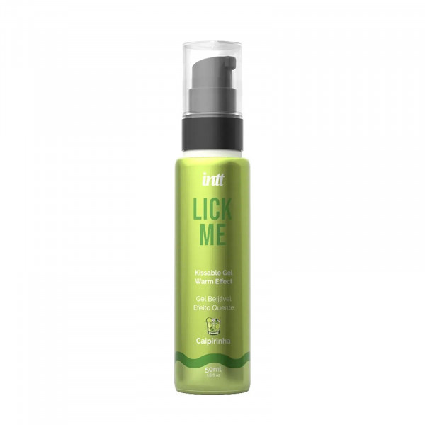 Гель для оральних пестощів із зігрівальним ефектом INTT Lick Me Kissable Gel Caipirin