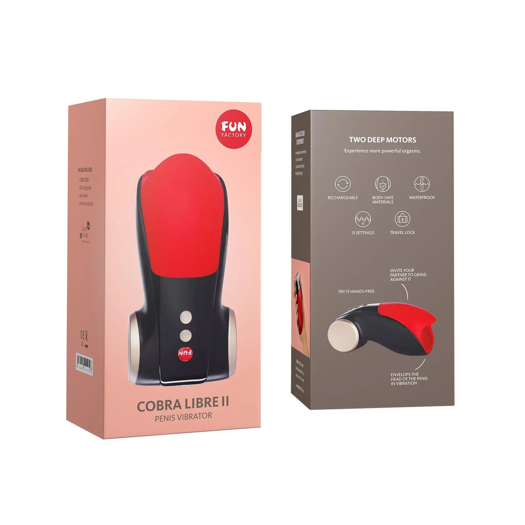 фото Мастурбатор для головки пеніса Fun Factory COBRA LIBRE II Nightblue