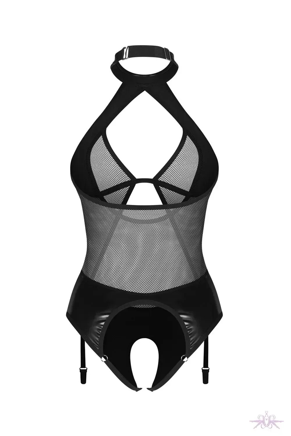 фото Боді Obsessive Dominna crotchless teddy S/M