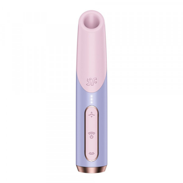 Вакуумний стимулятор Satisfyer Bold Kiss Violet, технологія 3D Air Pulse, 30