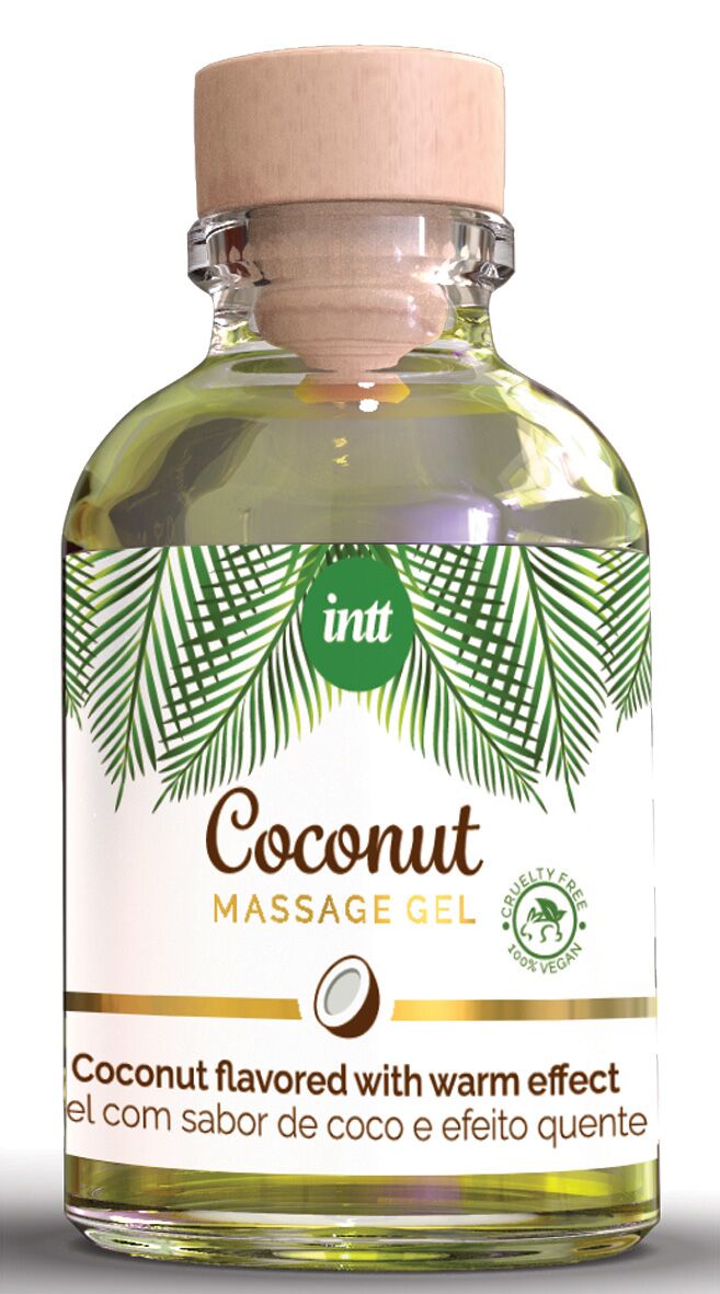 фото Массажный гель для интимных зон Intt Coconut Vegan (30 мл)