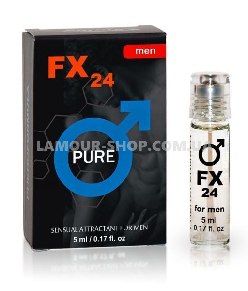 фото Духи с феромонами мужские FX24 PURE, for men (roll-on), 5 ml