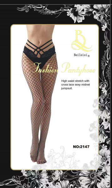 Панчохи в крупну сітку