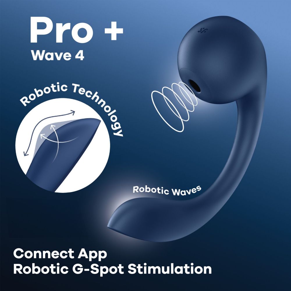 фото Вібратор Satisfyer Pro+ Wave 4 Connect App