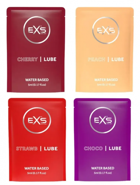 Гель- лубрикант EXSLUBE Flavoured Lube Sach 1шт