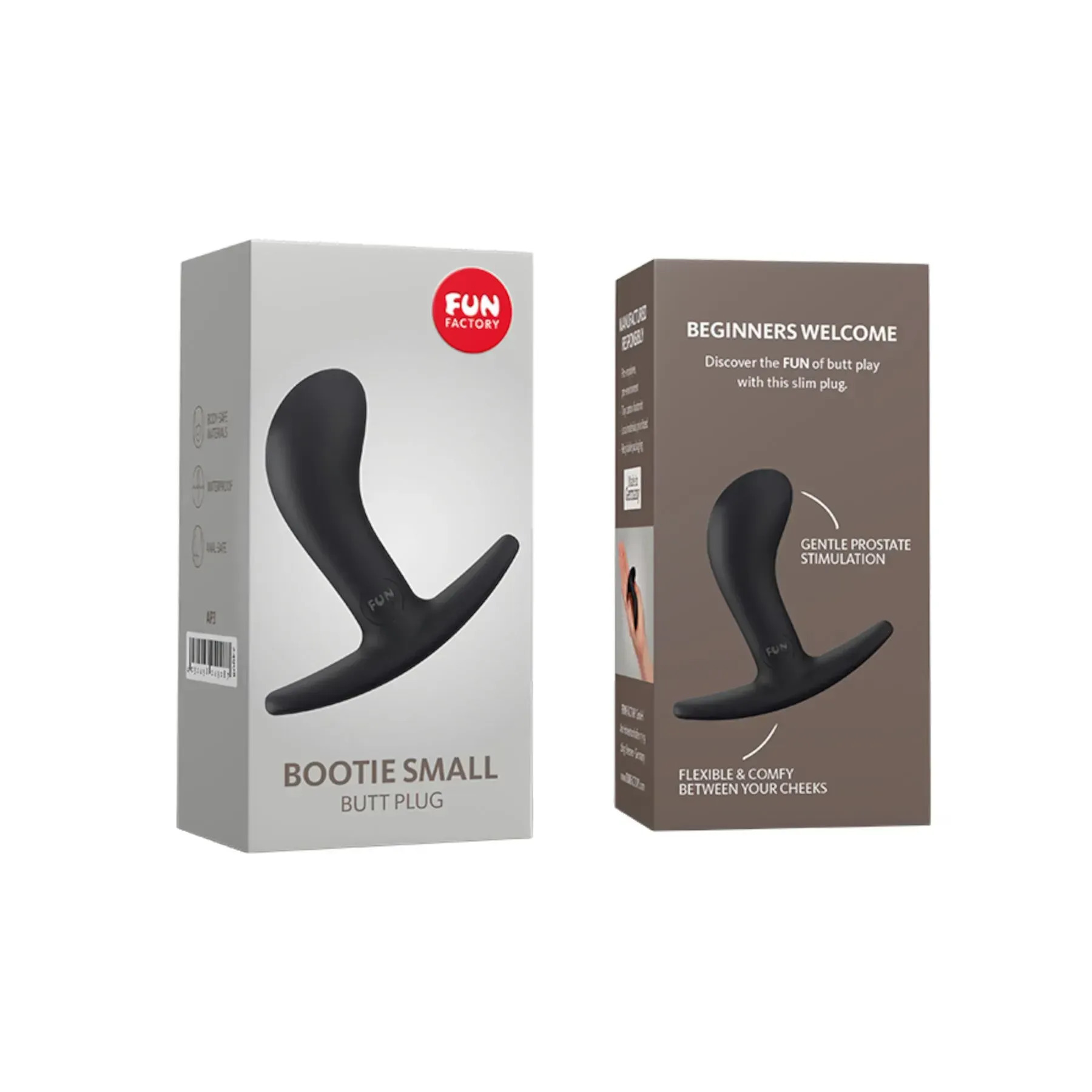 фото Анальна пробка  Fun Factory BOOTIE S, чорна, діаметр 2,8 см