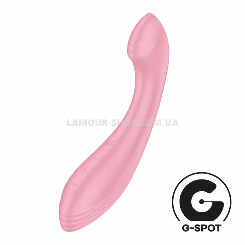 фото Вібратор для точки G Satisfyer G-Force Pink, 10 режимів