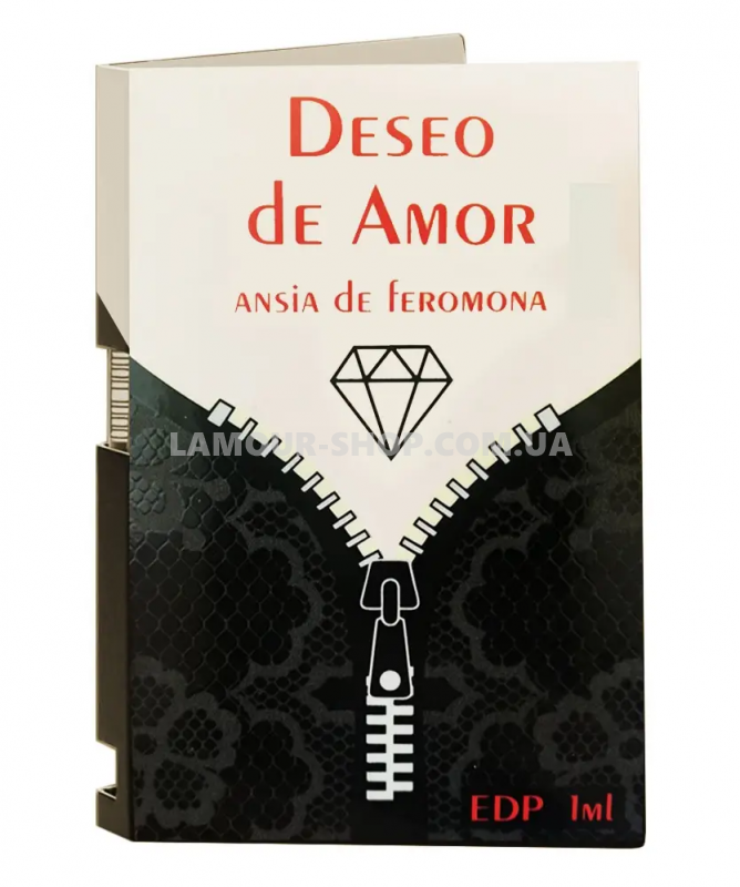 фото Парфуми з феромонами для жінок Deseo De Amor, 1 ml