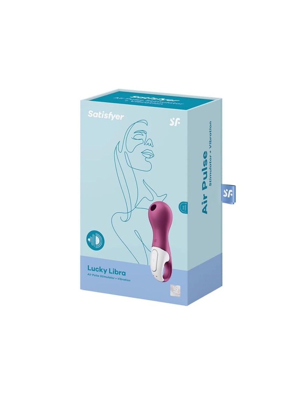 фото Вибромассажер с вакуумной стимуляцией Satisfyer Lucky Libra