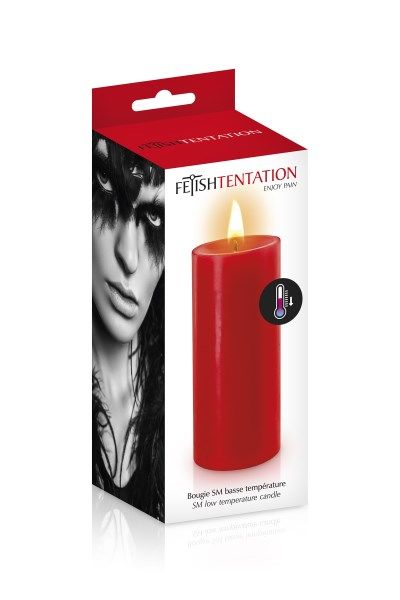 фото Масажна свічка низькотемп Fetish Tentation SM Low Temperature Candle Red