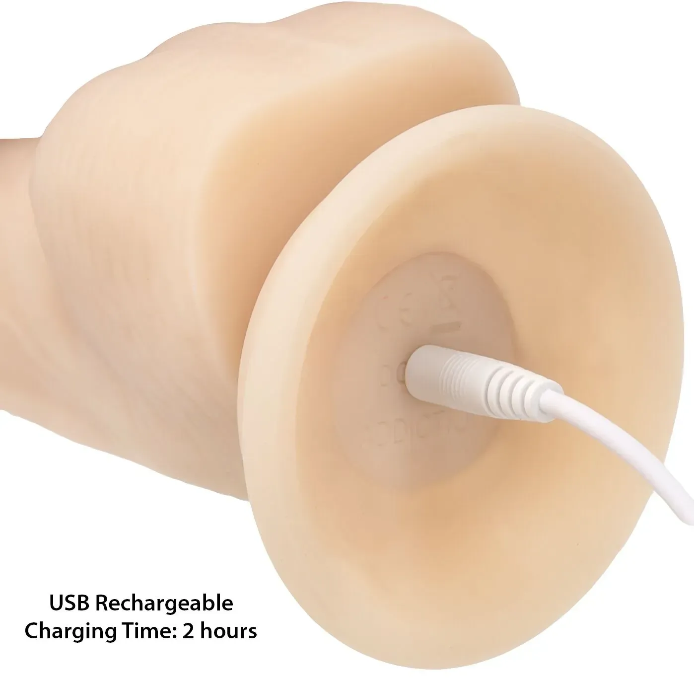 фото Фалоімітатор Naked ADDICTION James 8″ Rotating & Vibrating Do