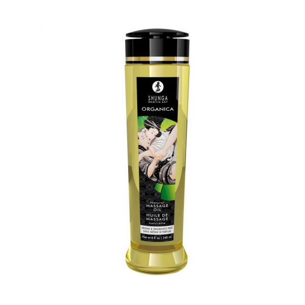 Масажна олія Shunga ORGANICA – Natural (240 мл) з вітаміном Е