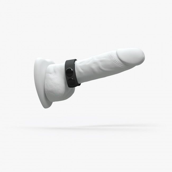 фото Ерекційне кільце на кнопках Love To Love HERO RING - BLACK ONYX