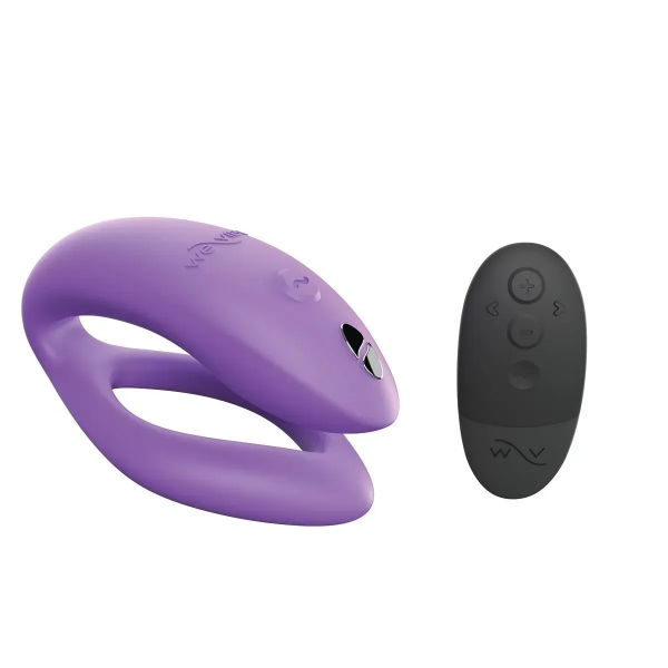 Смарт-вібратор  для пар We-Vibe Sync O Light Purple, пульт ДК