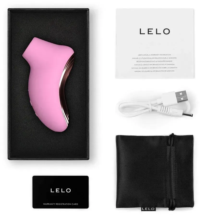 фото Звуковий стимулятор клітора  LELO SONA 2 Travel Pink, 12 режимів