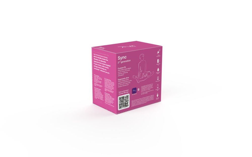фото Вібратор We-Vibe SYNC 2 Rose