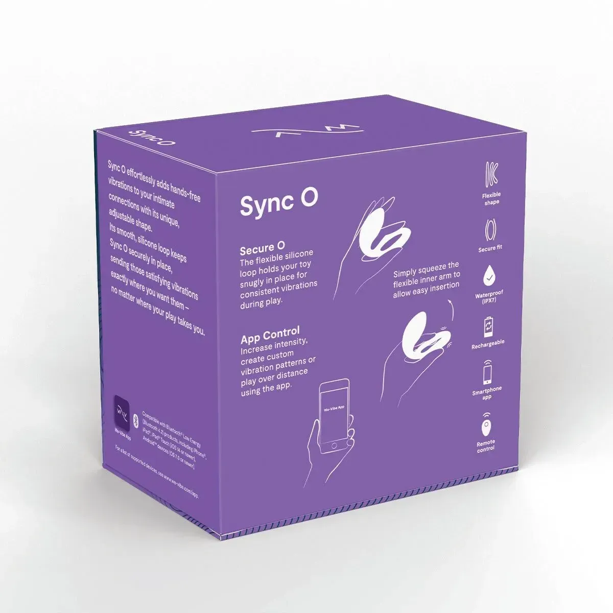 фото Смарт-вібратор  для пар We-Vibe Sync O Light Purple, пульт ДК