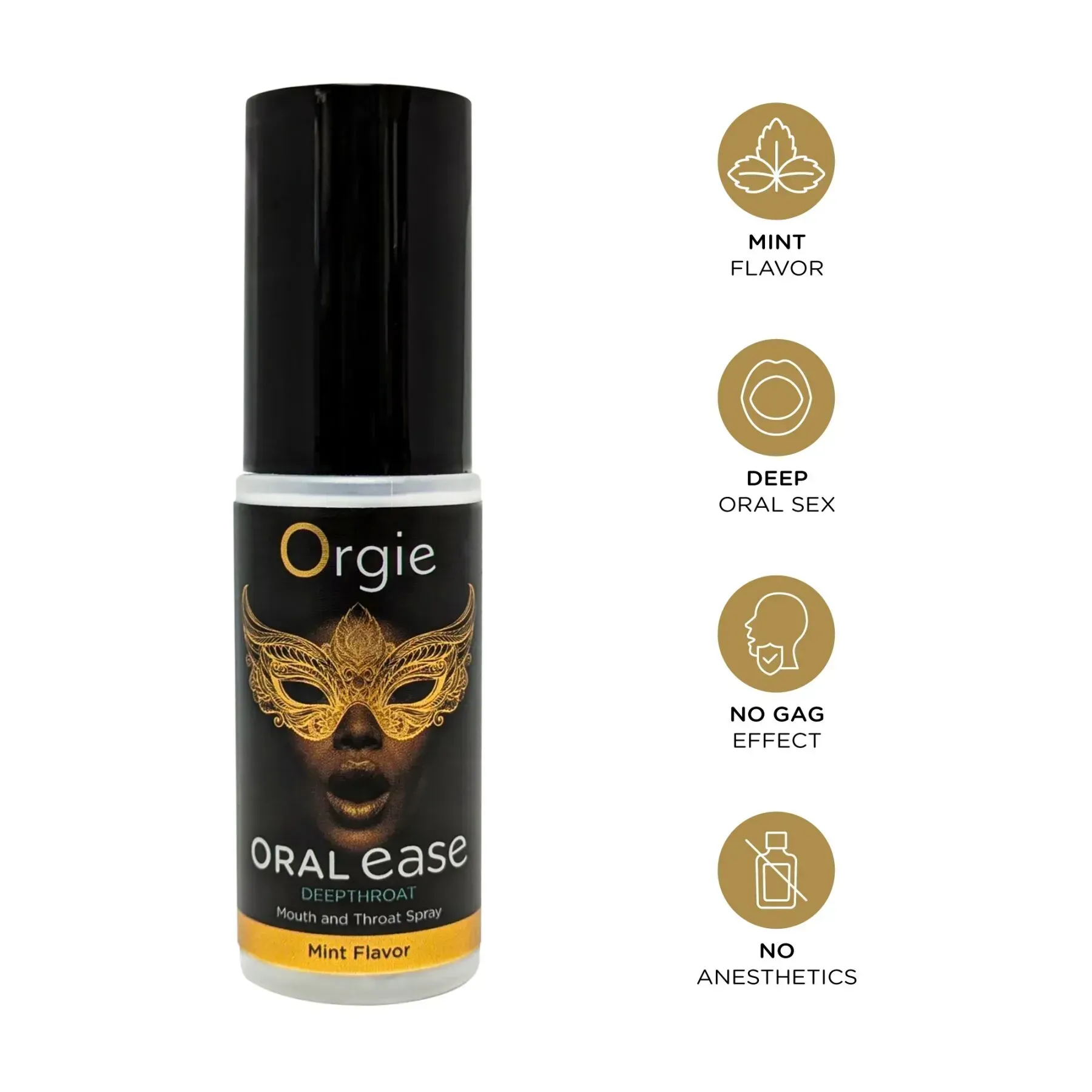 фото Спрей для глибокого мінету Orgie – Oral Ease Deepthroat (15 мл)