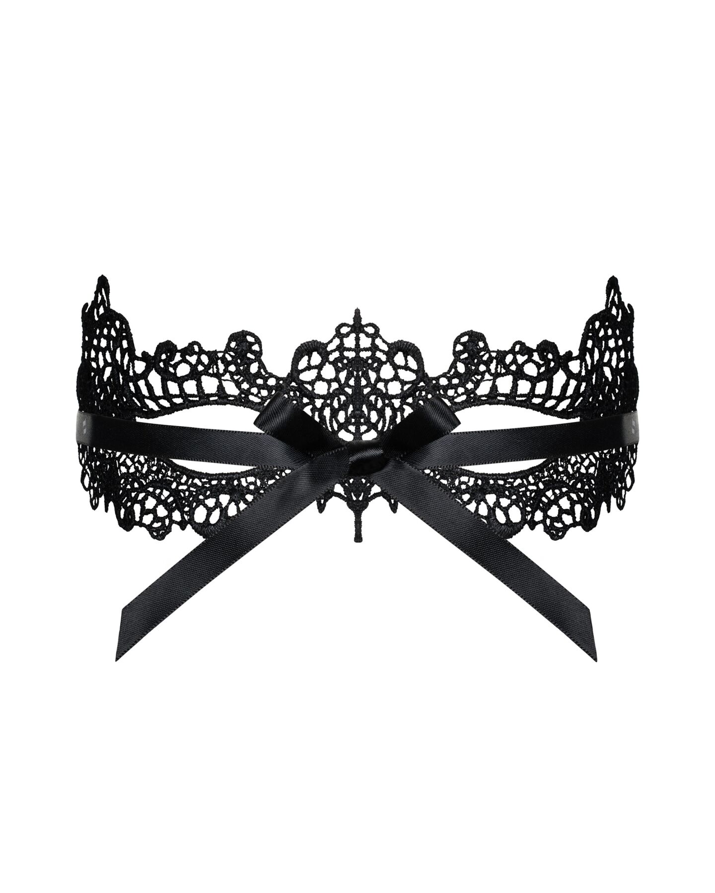 фото Мереживна маска Obsessive A701 mask, єдиний розмір, чорна