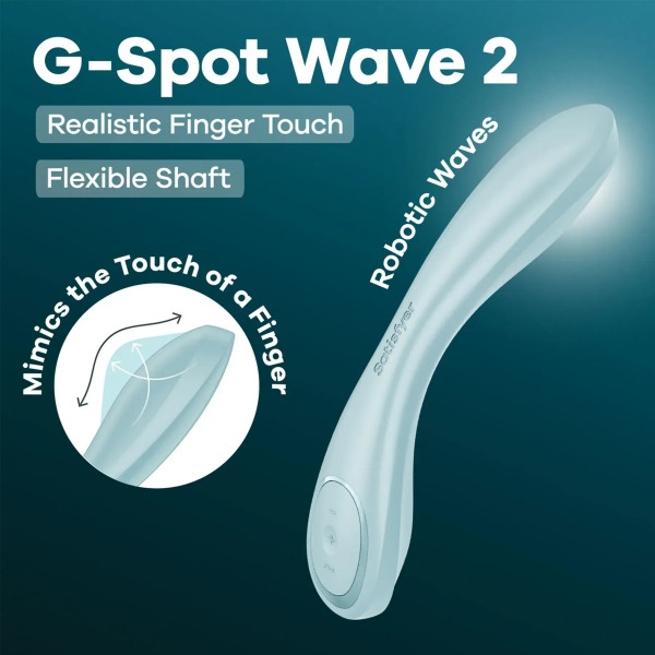 Вібратор Satisfyer G-Spot Wave 2 Ice Blue