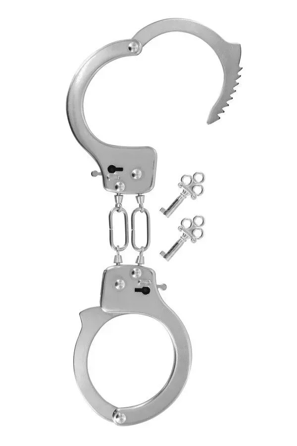 фото Металеві наручники  Fetish Tentation Soft adjustable metal wrist cuffs