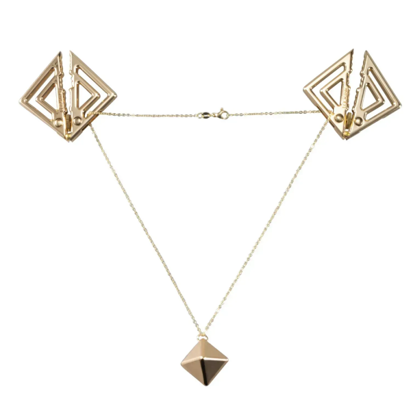 Затискачі для сосків LOCKINK Adjustable Nipple Clamps with Heavy P