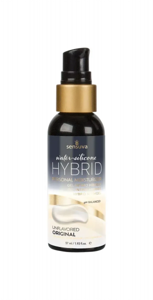Змазка водно-силіконова Sensuva Hybrid Formula (57 мл) без цукру, можно орально 