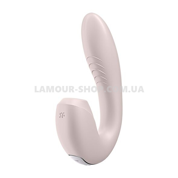 фото Вакуумний смарт вібратор Satisfyer Sunray Pink, 4 положення стовбура