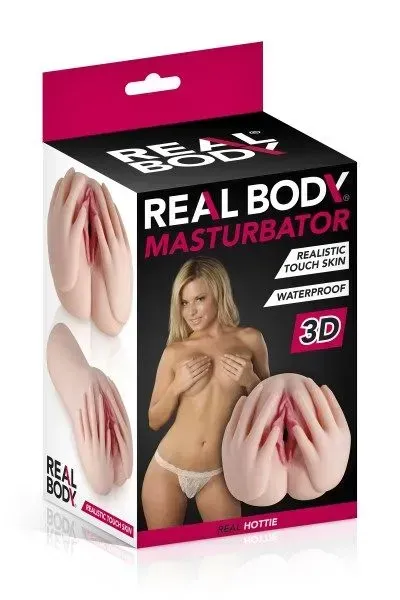 фото 3D-мастурбатор Відкрита вагіна Real Body — The Hottie