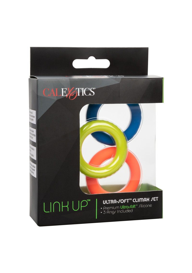 фото Набір ерекційних кілець Link Up Ultra-Soft Climax Set