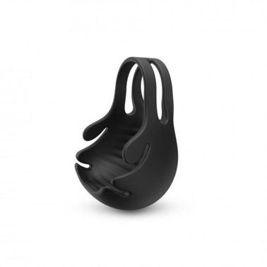 Эрекционное кольцо с вибрацией и стимуляцией мошонки Dorcel FUN BAG