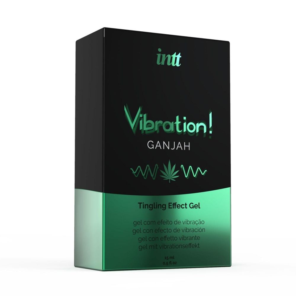 фото Рідкий вібратор Intt Vibration Ganjah (15 мл)