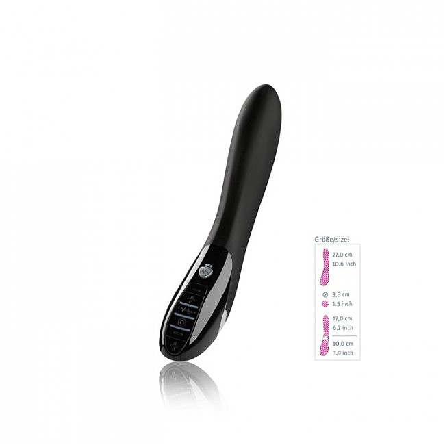 фото Вібратор із електростимуляцією Mystim Electric Eric eStim Black