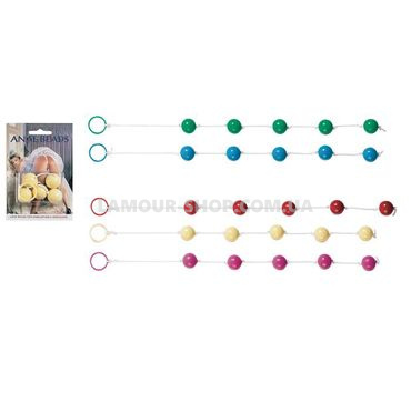 Анальные шарики для начинающих, розовые