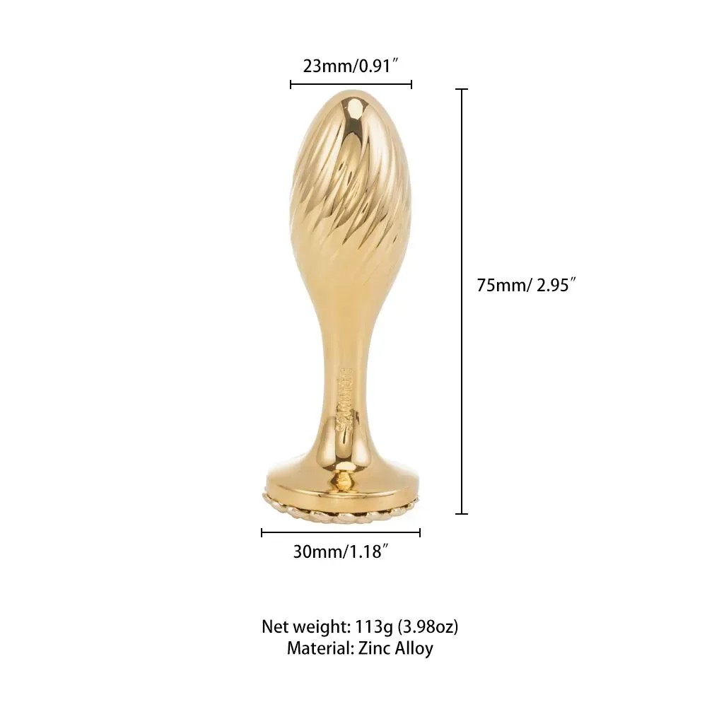 фото Анальна пробка LOCKINK SEVANDA Pearl Pear-shape Anal Plug