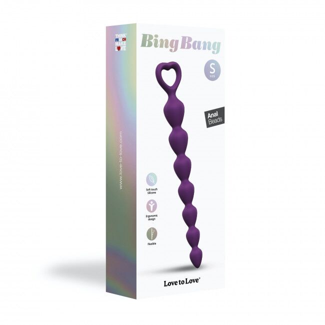 фото Анальний ланцюжок Love To Love BING BANG S - PURPLE RAIN