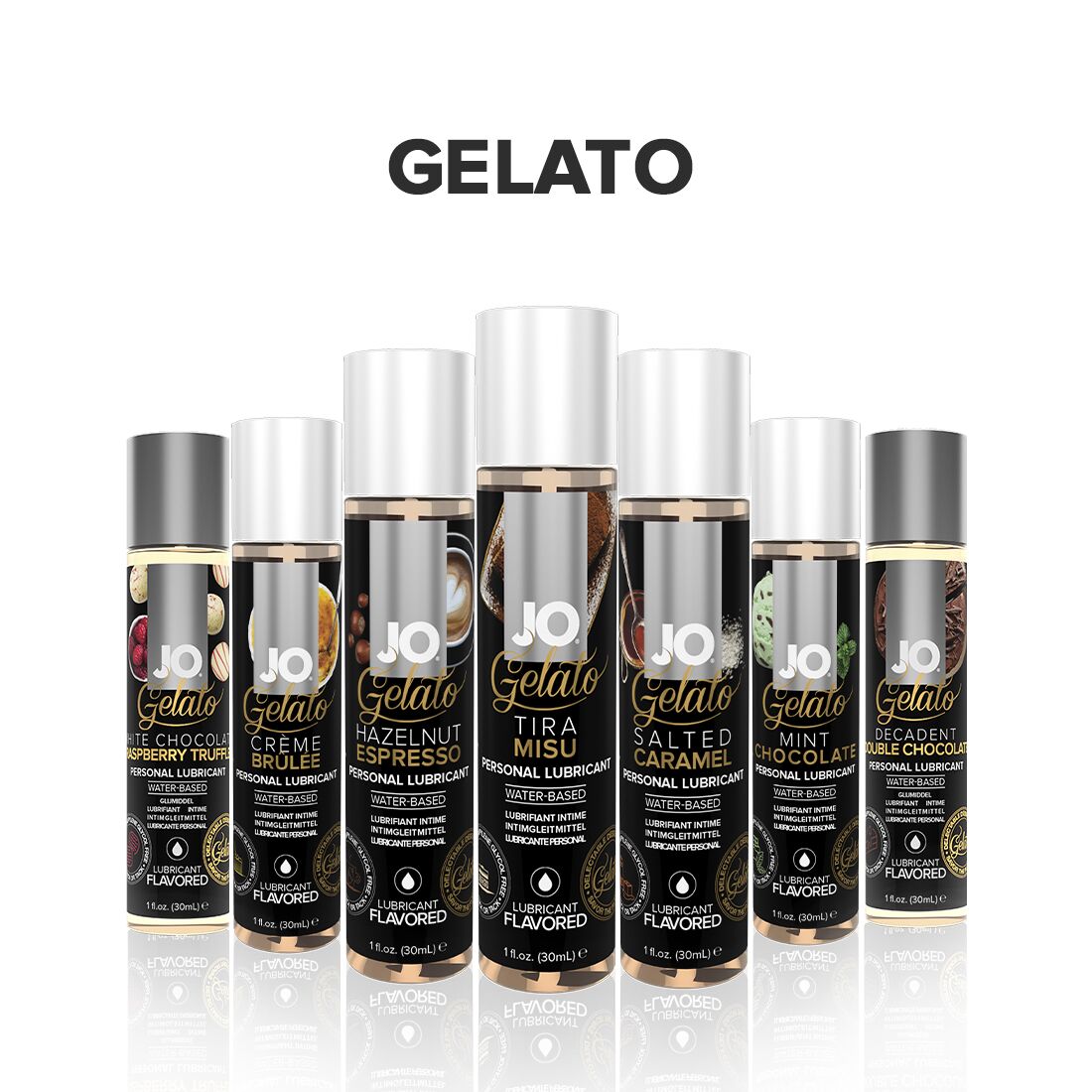 фото Змазка на водній основі JO GELATO CremeBrulee (120 мл) без цукру, парабенів