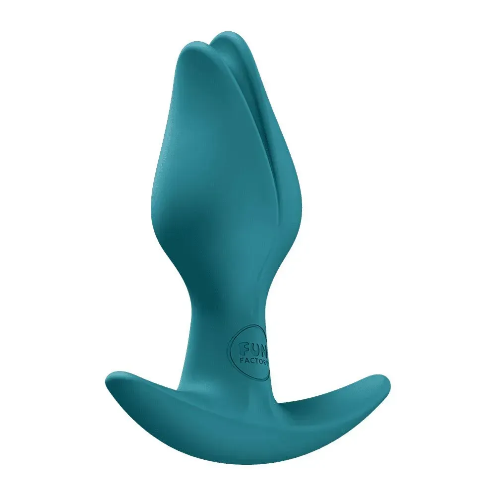фото Анальна пробка Fun Factory BOOTIE FEM Bottle Green, діаметр 2,9 см,