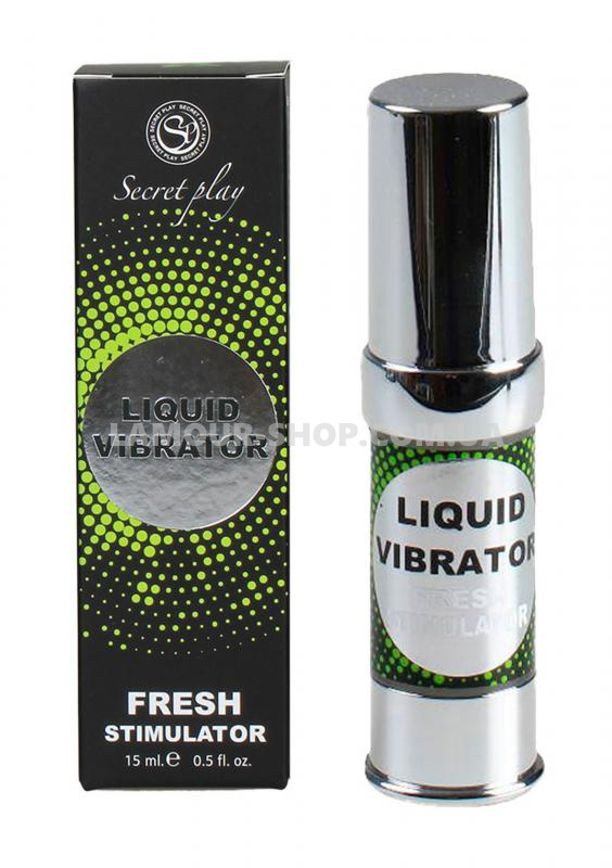 фото Рідкий вібратор Liquid Vibrator Fresh15 ml