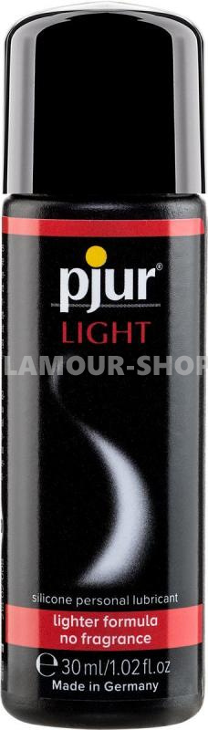 фото Силиконовая смазка pjur Light 30 мл самая жидкая, 2-в-1 для секса и массажа