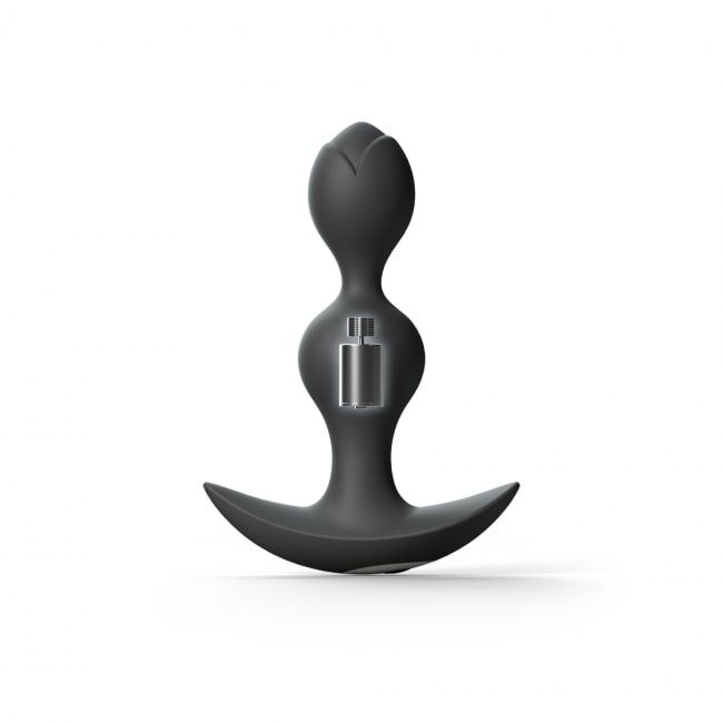 фото Анальний стимулятор гнучкий з вібрацією Love To Love TWINNY BUD Black